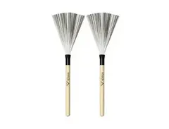 VATER BRUSH WOOD HANDLE - Drum Sticks