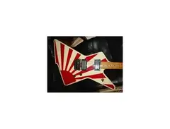 Ibanez Destroyer White Rising Sun Design 80's main image
