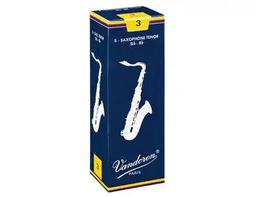 Vandoren Traditional Blue tenor saxophone reeds