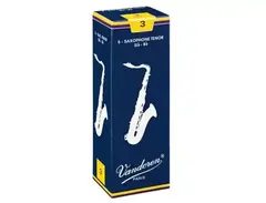 Vandoren Traditional Blue tenor saxophone reeds