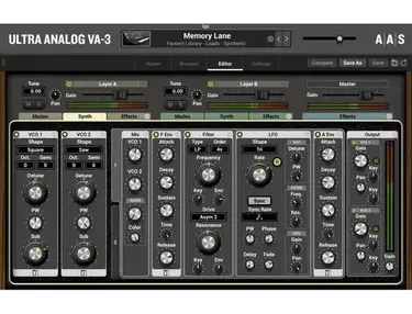 Applied Acoustics Systems Ultra Analog VA-3