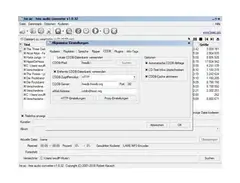 freac - free audio converter main image
