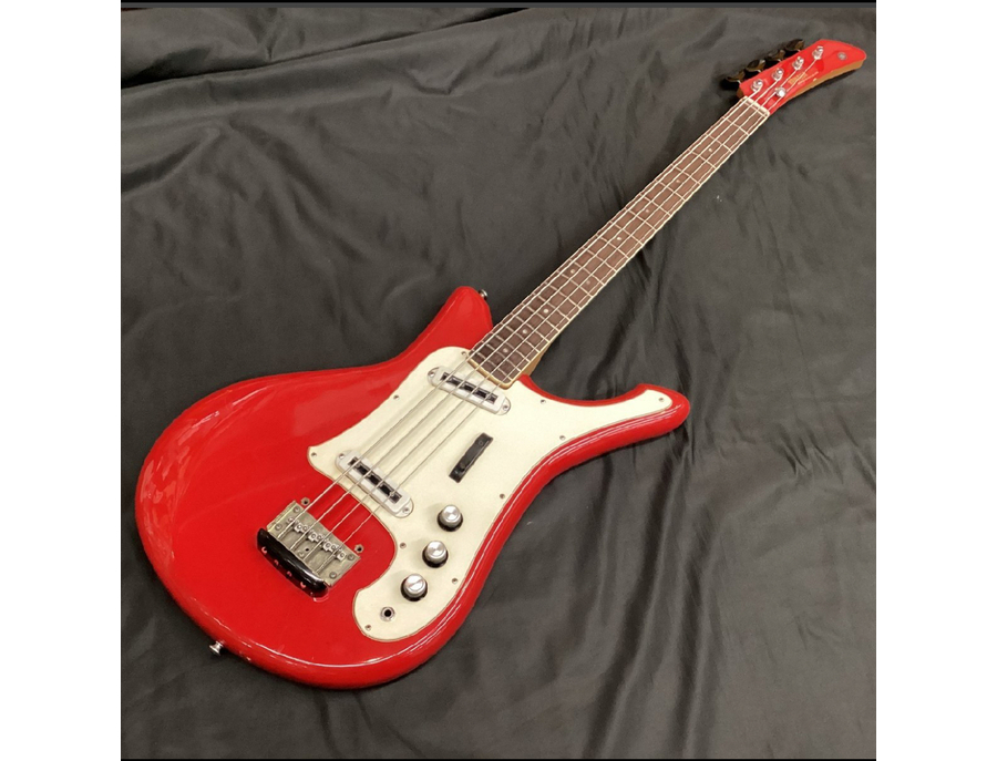 YAMAHA SB-5A VINTAGE BASS ヤマハ ヴィンテージ ベース Vintage 1968 Yamaha SB-5A White “Flying Samurai” Bass With Hard