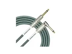 kirlin primium 1/4" instrument cable 10' (straight to right angle)