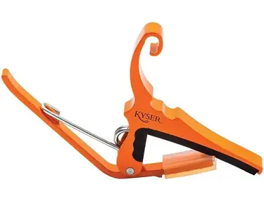 Kyser Quick-Change Capo for 6-string acoustic guitars - Orange Blaze