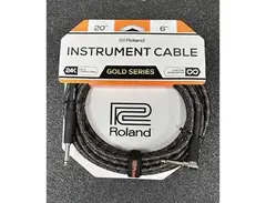 Roland Instrument Cable Gold Series 20ft