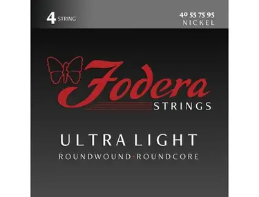Fodera Nickel 4-String 4095 Ultralight