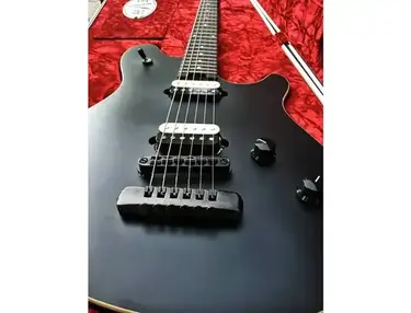 Black Schaller Fine Tuning Tailpiece
