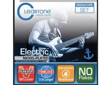 Cleartone Nickel Plated Rob scallon signature Set