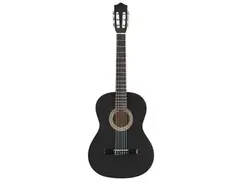 Stagg 3/4 Black Classical Guitar With Basswood Top