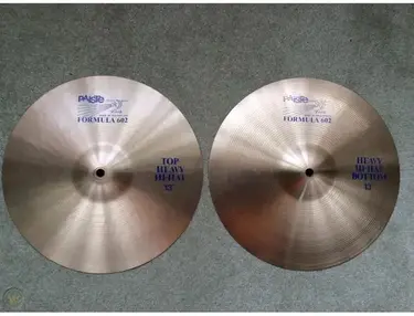 Paiste 13" Formula 602 Blue Label Heavy Hi Hats