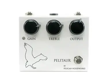 Pelican NoiseWorks Pelitaur Fuzz, White/Black (Gear Hero Exclusive)