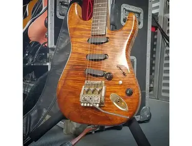 Joe Vallee Pat Simmons Custom Koa Guitar