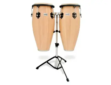 Toca Player’s Series Wood Conga Set with Double Stand