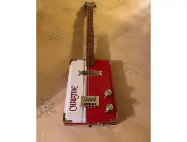 Thundaburke 'Christine' tenor cigar box guitar