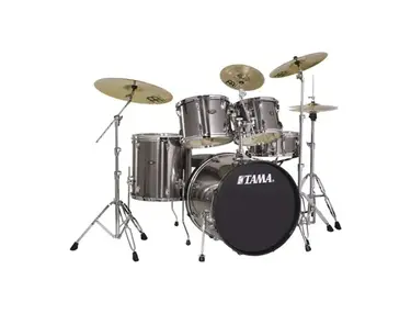 TAMA Imperialstar 4-Piece Drum Kit Platinum Grey Finish