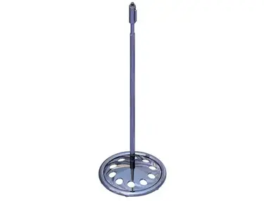 Ultimate Support Custom Chrome 'Smell The Rubber' Microphone Stand