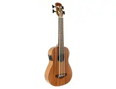 Laka VUB60EA Mahogany Fretless Bass Ukulele main image