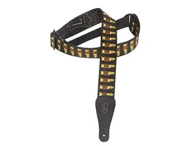Levy's Guitar Strap - MPS2-021 (Bullets 'Sonic Art Series' )