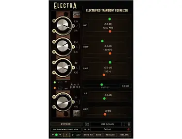 Kush Audio Electra DSP ELECTRIFIED TRANSIENT EQ