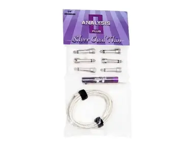Analysis Plus Silver Oval Thin