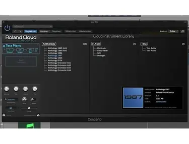 Roland Cloud Concerto