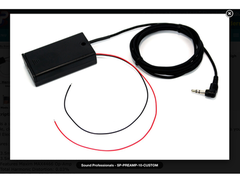 Sound Professionals Mini mono microphone preamplifier