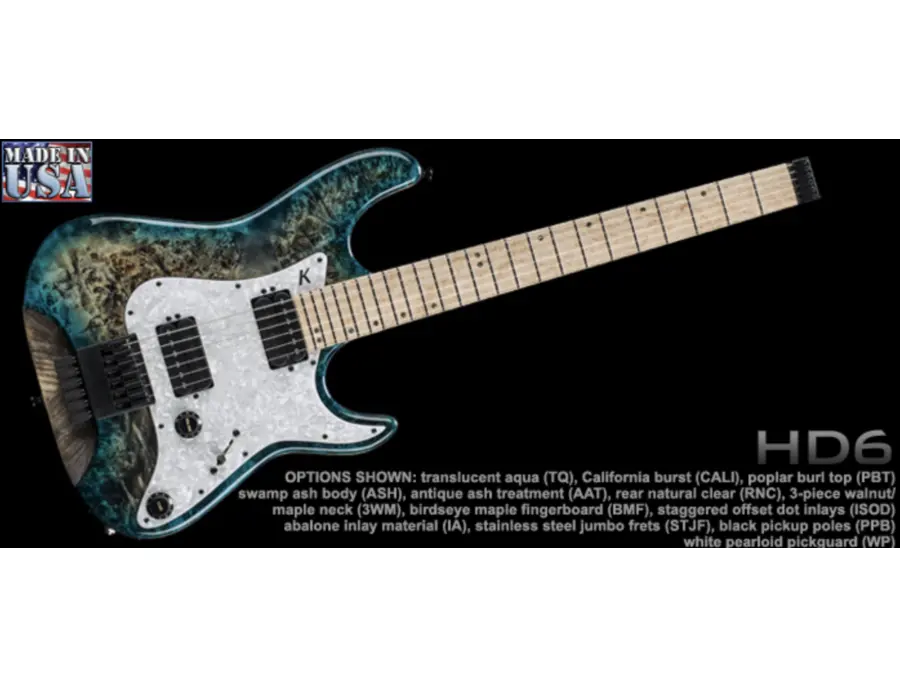 Kiesel HD6 Delos Headless - What To Know & Where To Buy | Equipboard