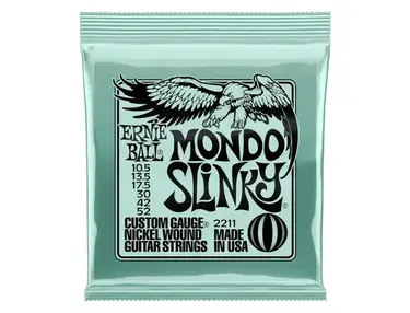 Ernie Ball Mondo Slinky Guitar Strings (10.5-52)