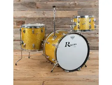 Rogers 1960s Rogers Holiday Gold Sparkle Drum Kit