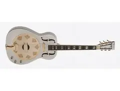 Dean Resonator Thin Body Chrome Gold Acoustic Electric Guitar