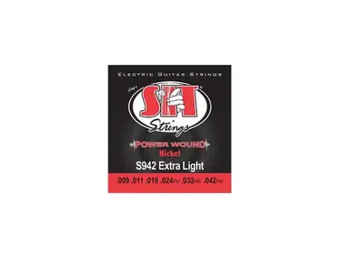 S.I.T. S-942 Light Power Wound Nickel Strings (9-42)