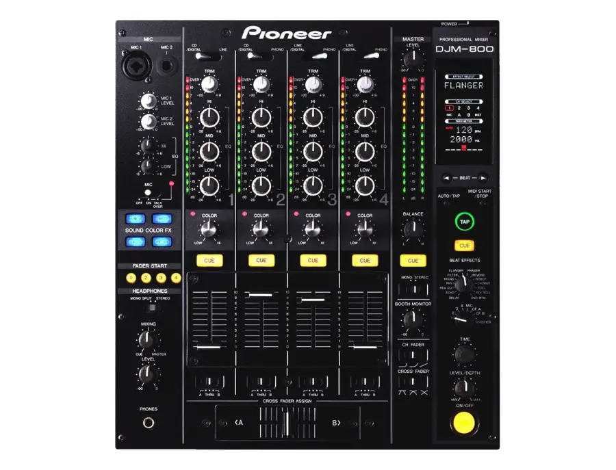 Pioneer DJM-800 Mixer - What To Know & Where To Buy | Equipboard Pioneer DJM-800 Mixer - What To Know & Where To Buy | Equipboard