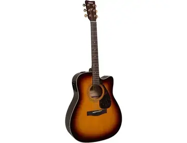 Yamaha FX335C Dreadnought Acoustic-Electric Guitar
