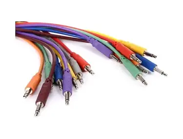 Hosa CMM-890 Eurorack Patch Cables 8-pack - 3' (Assorted Colors)