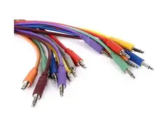 Hosa CMM-890 Eurorack Patch Cables 8-pack - 3' (Assorted Colors)
