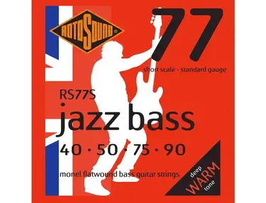 Rotosound RS77S Monel Flatwound Bass Strings (40-90)