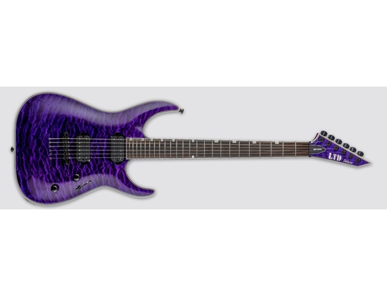 Esp Ltd Mh 1000nt See Thru Purple Equipboard