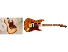 Ray Monettes Custom Built Strat-O- Clone "Honey"