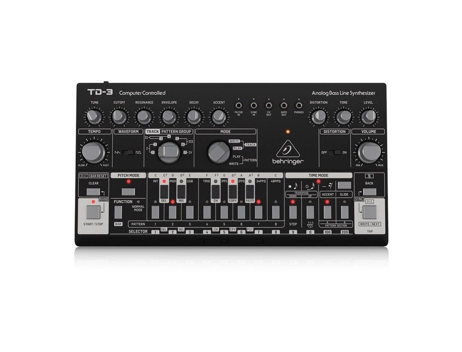Behringer TD-3 BK - What To Know & Where To Buy | Equipboard