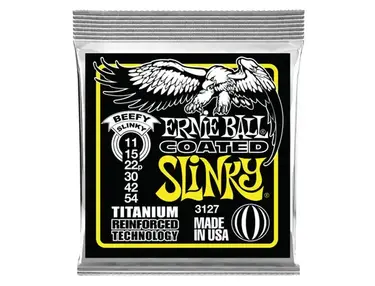 Ernie Ball Titanium Coated RPS Beefy Slinky Guitar Strings (11-54)