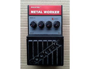 Rocktek Metal Worker MWR-01 80s High Gain Pedal