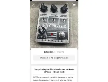 Seppuku DPM-2 Digital Pitch Modulator