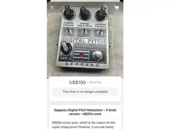 Seppuku DPM-2 Digital Pitch Modulator
