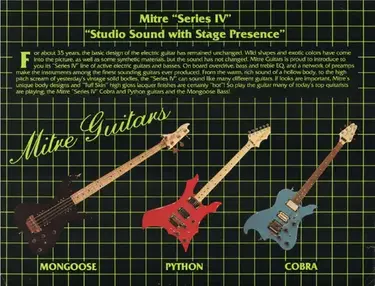 Mitre Guitars Python