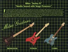 Mitre Guitars Python main image