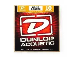 Dunlop 80/20 Bronze Acoustic Guitar Strings 10-48 main image