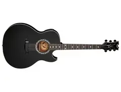 Dean Exhibition Electro-Acoustic - Black Satin
