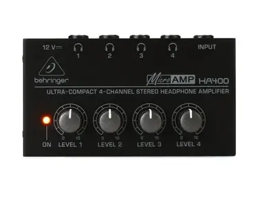 Behringer MicroAMP HA400 4-Ch Headphone Amplifier