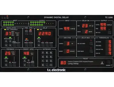 TC Electronic TC2290 NATIVE Dynamic Digital Delay